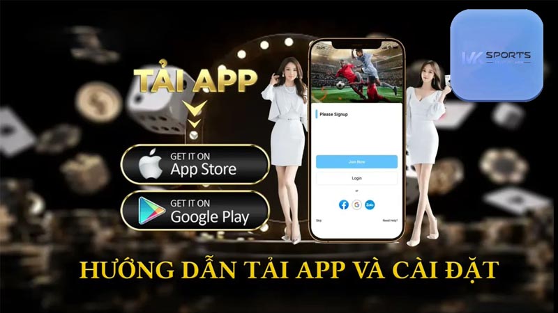 Các tính năng khi khách hàng tải app Mksports